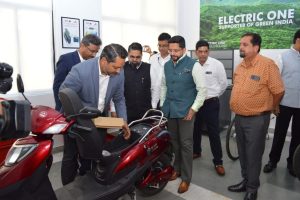 Centre of Excellence for Electric Vehicle Technology Inaugurated at FET, MRIIRS in association with Electric One Mobility Private Limited