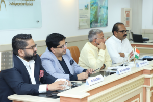Ideation on environment conservation at the meeting of Haryana Environment Protection Foundation (HEPF)